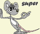Szara mysz super